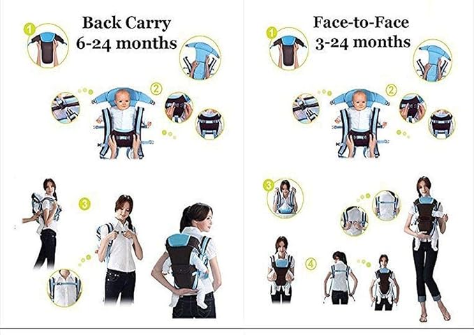Zivora Care™ Soft Baby Carrier | Comfortable & Breathable Baby Sling