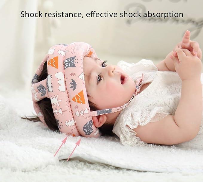 Zivora Baby Head Safety Helmet – Soft & Comfortable Protection for Crawling Babies