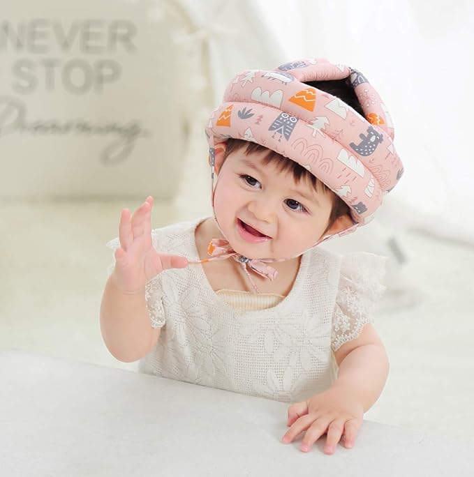 Zivora Baby Head Safety Helmet – Soft & Comfortable Protection for Crawling Babies