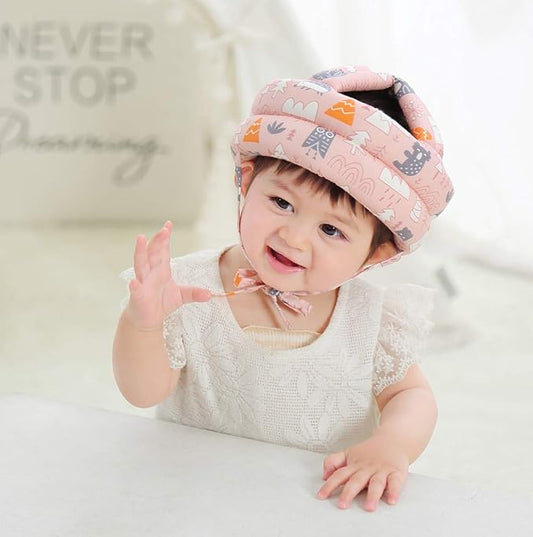 Zivora Baby Head Safety Helmet – Soft & Comfortable Protection for Crawling Babies